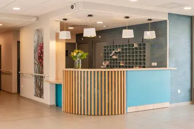 Hall ou réception de l'établissement Quality Aparthotel Mont-de-Marsan