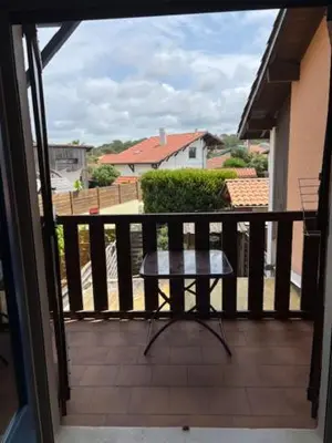 Balcon ou terrasse dans l'établissement Les Cottages 1 - Appartement au bord de l'océan