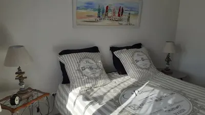 Un ou plusieurs lits dans un hébergement de l'établissement La Maison LEON