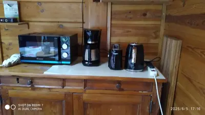 Cuisine ou kitchenette dans l'établissement Maisonnave