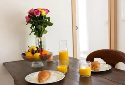 Nourriture dans l'appartement ou à proximité