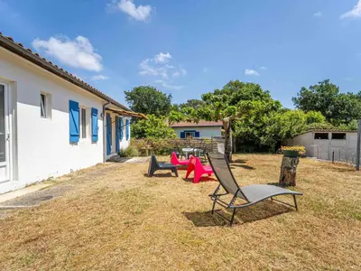 Jardin de l'établissement Maison à Mimizan Plage Sud avec jardin pour 4 personnes - Ménage inclus - FR-1-50-182