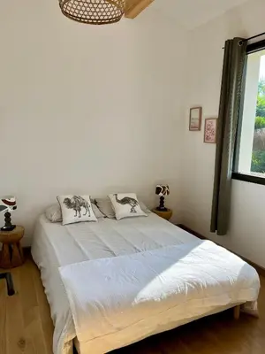 Un ou plusieurs lits dans un hébergement de l'établissement Villa Christelle