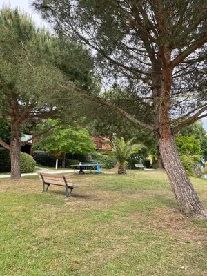 Jardin de l'établissement L air du Bassin
