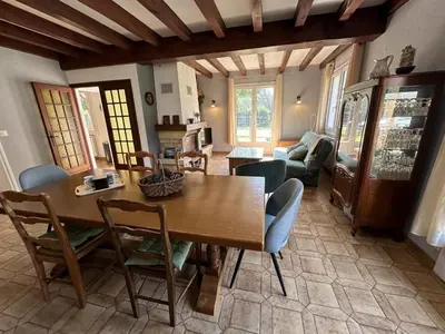 Coin salon dans l'établissement Chambre d'hôtes, Gîte Chez Papi, meublé tourisme 3 étoiles