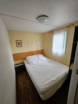 Un ou plusieurs lits dans un hébergement de l'établissement Vacances au bassin d'Arcachon