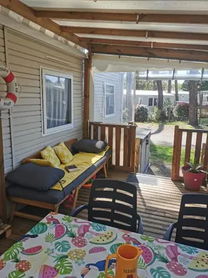 Balcon ou terrasse dans l'établissement Dunes 209