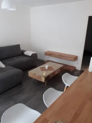 Coin salon dans l'établissement Entire Apartment in St Vincent de Tyrosse