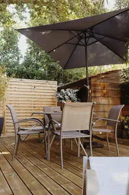 Terrasse ou espace extérieur de l'établissement Maison Cléophée