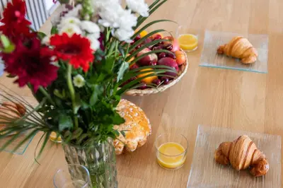 Nourriture dans l'appartement ou à proximité