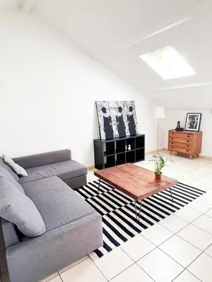 Cuisine ou kitchenette dans l'établissement Capbreton à pied tout simple