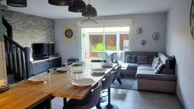 Coin salon dans l'établissement Maison