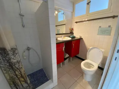 Salle de bains dans l'établissement havre de paix