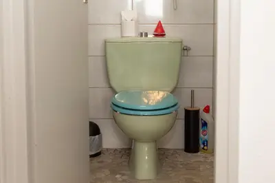 Salle de bains dans l'établissement Atlantic Selection - Studio Ivato, au Port de Capbreton