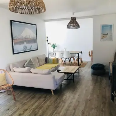 Maison familiale avec piscine proche plage