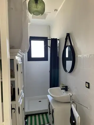 Salle de bains dans l'établissement Maison entre Landes et Pays basque, Plage à 3km