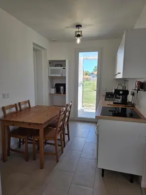 Cuisine ou kitchenette dans l'établissement L'Etché Ona