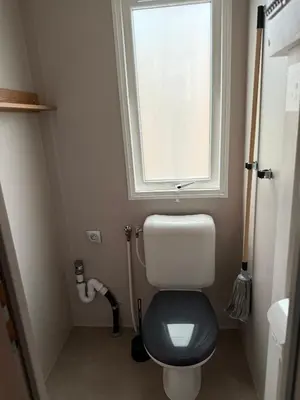 Salle de bains dans l'établissement Mobil home B1Bis La Pointe LB