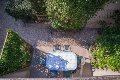 Jardin de l'établissement Appartements Les Déferlantes Mimizan-plage