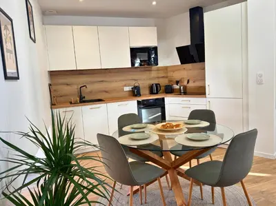 Cuisine ou kitchenette dans l'établissement Signature - Hyper Centre - Clim - Wifi