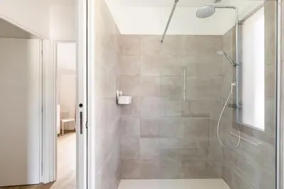 Salle de bains dans l'établissement Maison vacances à Labenne