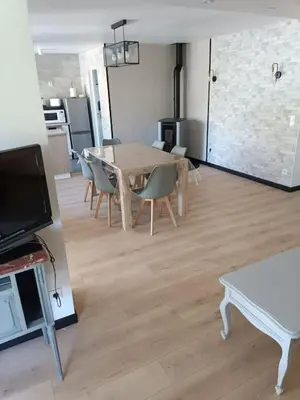 Cuisine ou kitchenette dans l'établissement Maison à Vieux Boucau les Bains