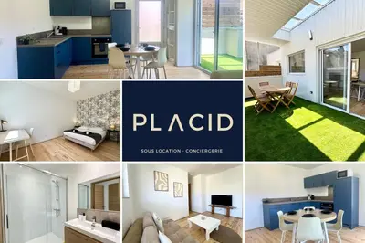 Plan de l'établissement Le Patio - Parking privé - Terrasse