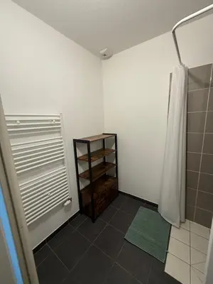 Salle de bains dans l'établissement Santa Maria