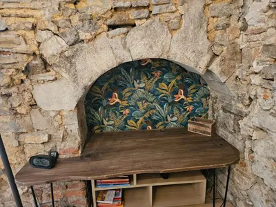 Plan de l'établissement Appartement authentique et chaleureux au cœur de Salies-de-Béarn, dans le quartier historique avec commerces et restaurants au pied, à deux pas des thermes