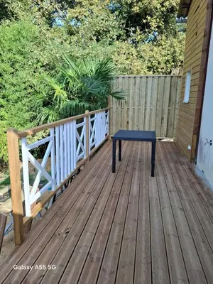 Balcon ou terrasse dans l'établissement Le Nid paisible