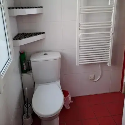 Salle de bains dans l'établissement Appartement moderne à Moliets-et-Maa de 24 m²
