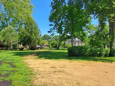 Jardin de l'établissement Appartement moderne à Moliets-et-Maa de 24 m²