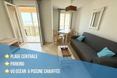 Coin salon dans l'établissement Ocean Escape Mimizan Beach