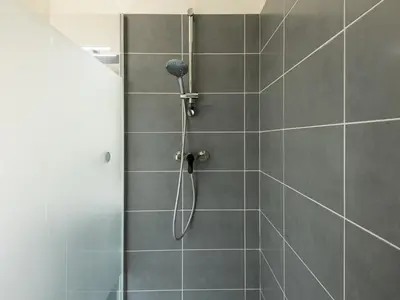 Salle de bains dans l'établissement L'appartement près de la source