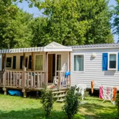 Mobil home avec terrasse à Sainte-Eulalie-en-Born - API-1-52-682