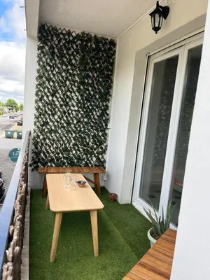 Balcon ou terrasse dans l'établissement Appart-entis