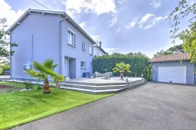 Jardin de l'établissement Villa Manava - Climatisée avec terrasse et jardin