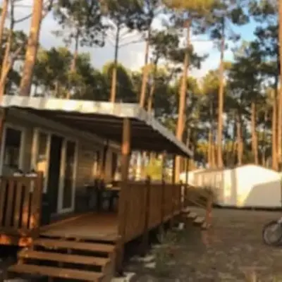 MH203 3chambres dont suite parentale et 2 salles de bain dans camping 4 étoiles