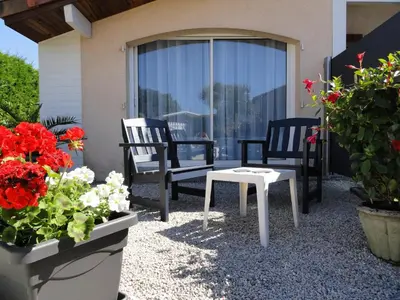 Terrasse ou espace extérieur de l'établissement Le Soleil Couchant