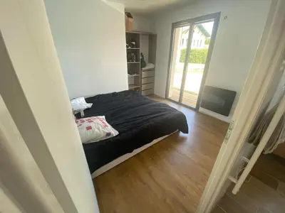 Un ou plusieurs lits dans un hébergement de l'établissement Maison du Lanot
