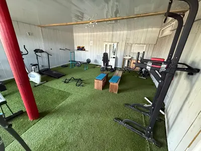 Salle ou équipements de sports de l'établissement Mobil-home