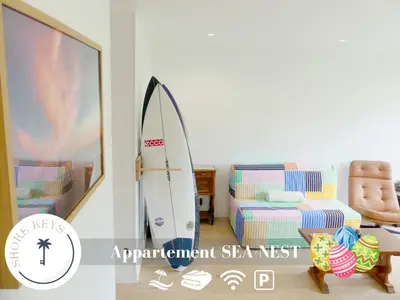Plan de l'établissement Appartement pour couple- Le Penon proche plage