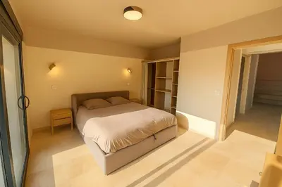 Un ou plusieurs lits dans un hébergement de l'établissement L'orée du bois - Contis - Ocean and Spa
