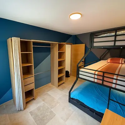 Un ou plusieurs lits dans un hébergement de l'établissement L'orée du bois - Contis - Ocean and Spa