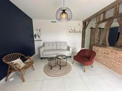 Coin salon dans l'établissement Quilleret