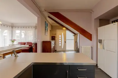 Cuisine ou kitchenette dans l'établissement Villa Amistad - centre - parking - jardin - lave linge et vaisselle
