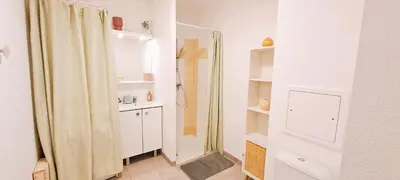 Salle de bains dans l'établissement Sérénité à l'Orée des bois