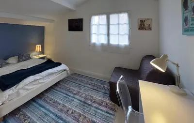 Un ou plusieurs lits dans un hébergement de l'établissement Belle Maison Landaise