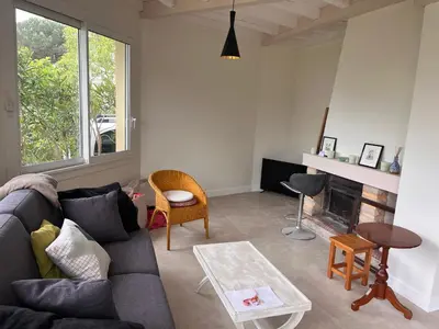Coin salon dans l'établissement la petite Gasconha