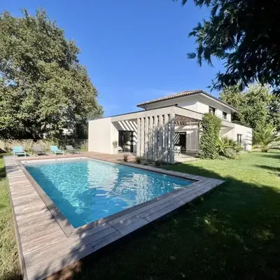 Villa 8 pers à Seignosse avec piscine chauffée et clim - FR-1-791-44